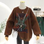 Теплый свитшот с зайцем — изображение 5