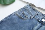 Джинсовые капри с потёртостями — изображение 4