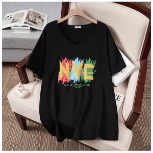 Удлинённая футболка NYC