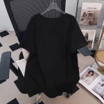 Футболка с цветочной надписью — изображение 4