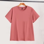 Хлопковая базовая футболка