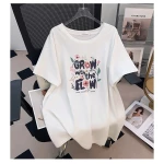 Футболка с цветочной надписью — изображение 7