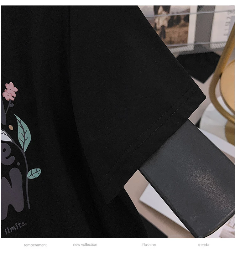 详情-24 Футболка с цветочной надписью — изображение 15